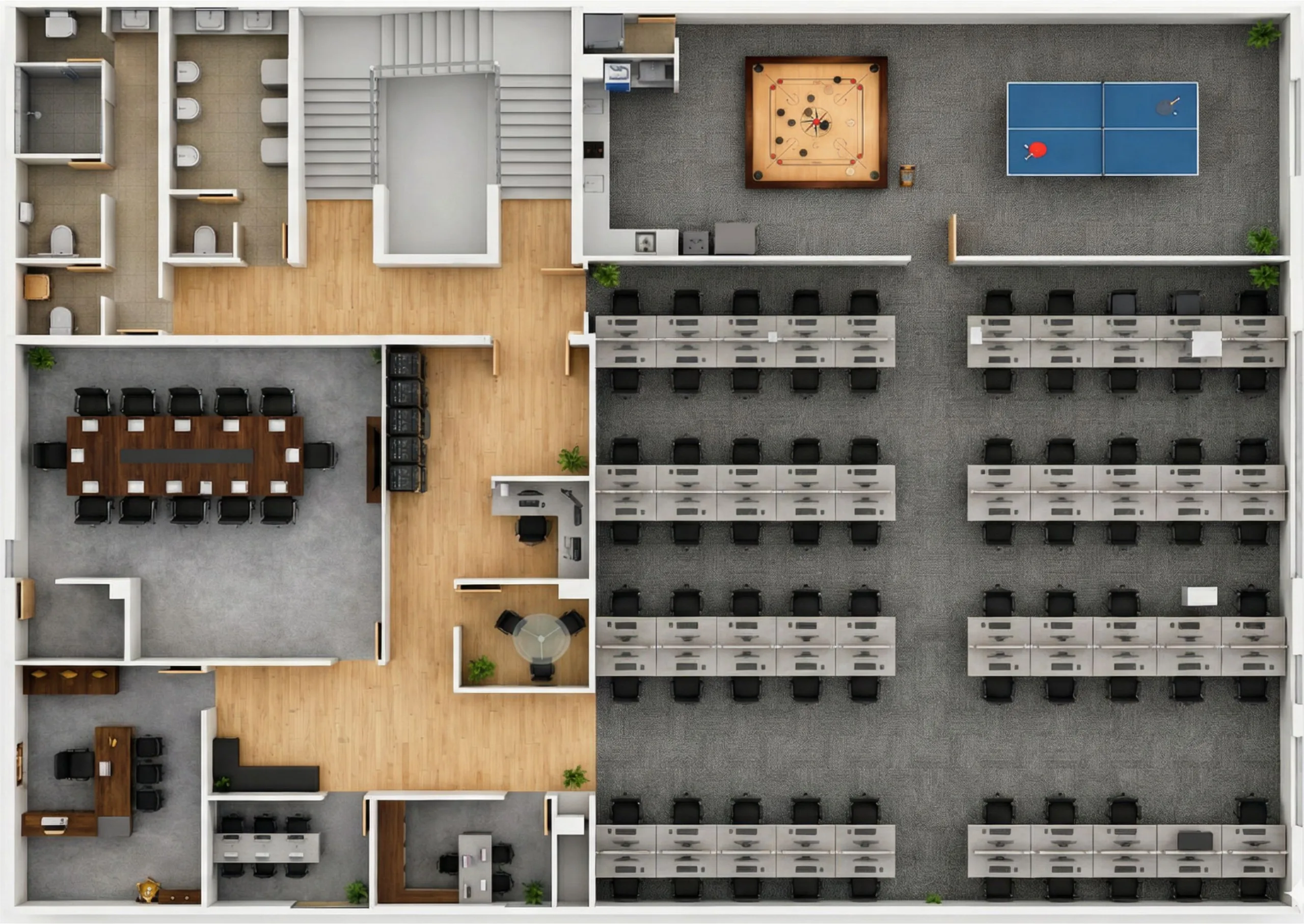 Officespace -3dLayout